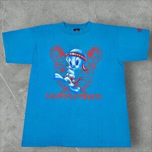 Vintage 90s Looney Tunes Lucky Tweety Bird Dragons Martial Arts 1998 T-Shirt - L